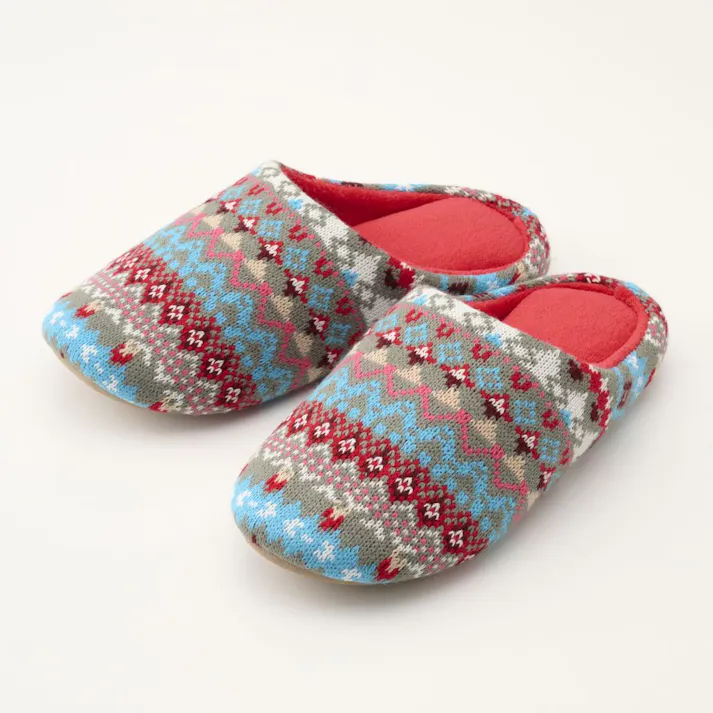 ルームスリッパ レッド M