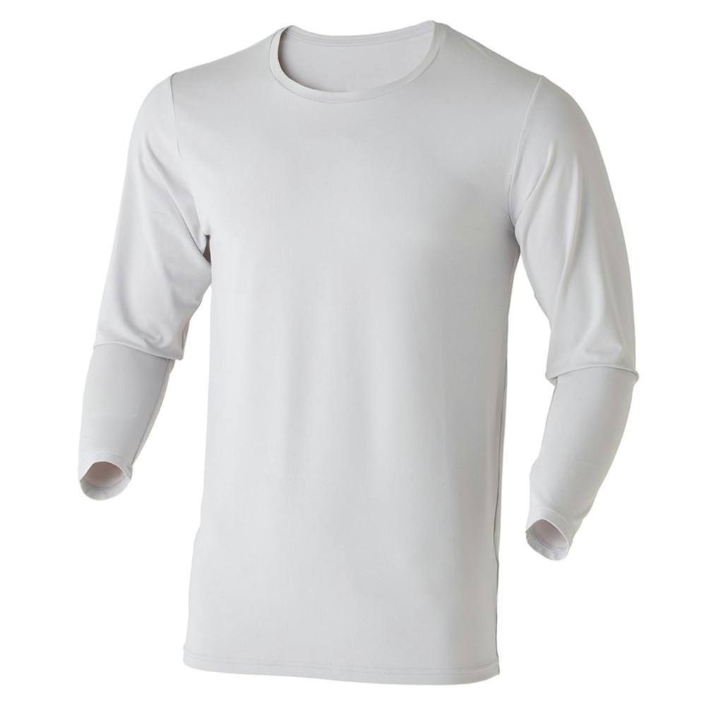 カインズ 紳士 あったかインナー Tシャツ 9分袖 丸首 ライトグレー 3L 防寒具・防寒ウェア カインズ 紳士 あったかインナー Tシャツ 9分袖 丸首 ライトグレー 3L 防寒具・防寒ウェア