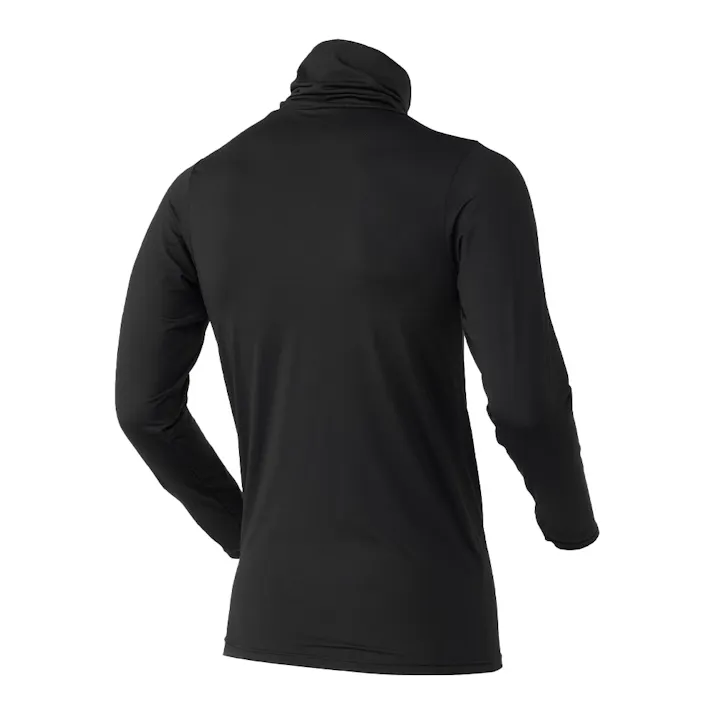 カインズ 紳士 あったかインナー Tシャツ 長袖 タートル ブラック M