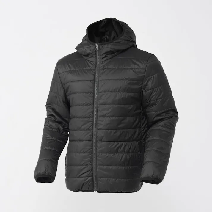 Hot fine 断熱フード付き ジャケット ブラック M