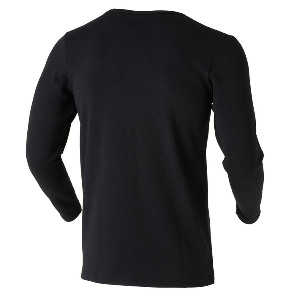 サラサーモ 蒸れにくいインナー Tシャツ 丸首 ブラック LL | 作業着