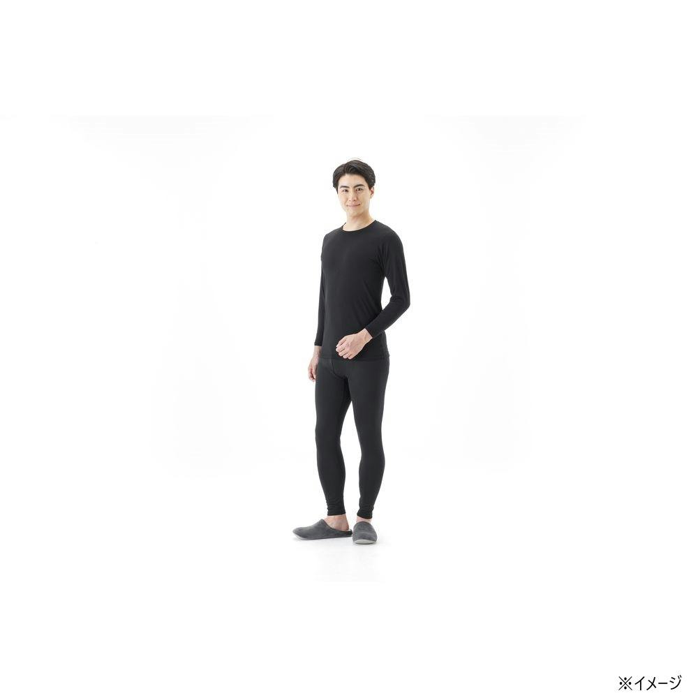 サラサーモ 蒸れにくいスパッツ L ブラック | 作業着・作業服・安全靴