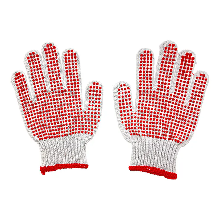 カインズ 子供手袋 すべり止め付き レッド