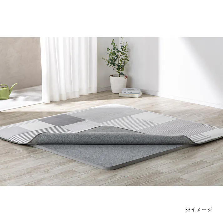 ボリュームラグパッド Pitapa 3帖用 幅170cm 奥行225cm