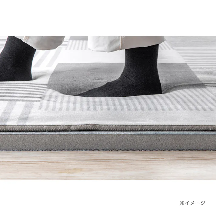 ボリュームラグパッド Pitapa 3帖用 幅170cm 奥行225cm