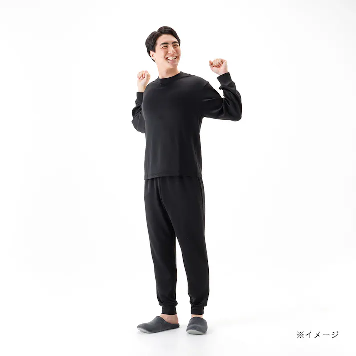 カインズ 疲労回復サポートウェアトップス ブラック 3L