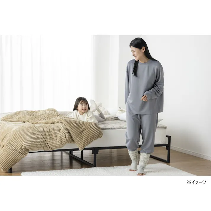 カインズ 疲労回復サポートウェア リカバリーウェア パンツ M グレー