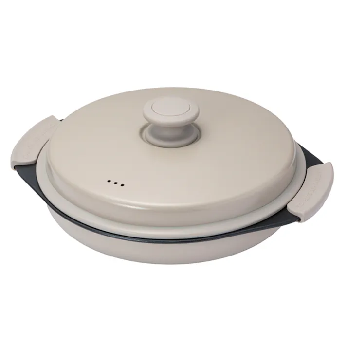 レンジで楽チン グリルプレート 丸型