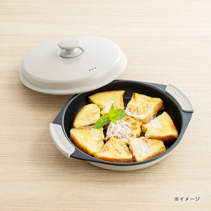 レンジで楽チン グリルプレート 丸型