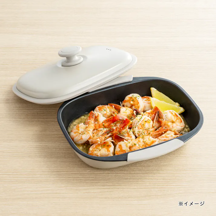 レンジで楽チン グリルプレート 角型