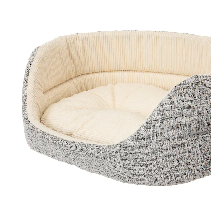 丸型ベッド S サイズ シュニールグレー