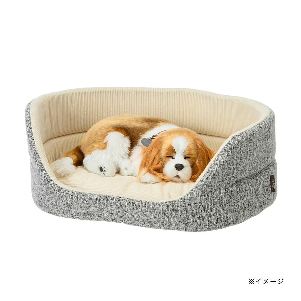 丸型ベッド Mサイズ シュニールグレー | ペットベッド・ペット