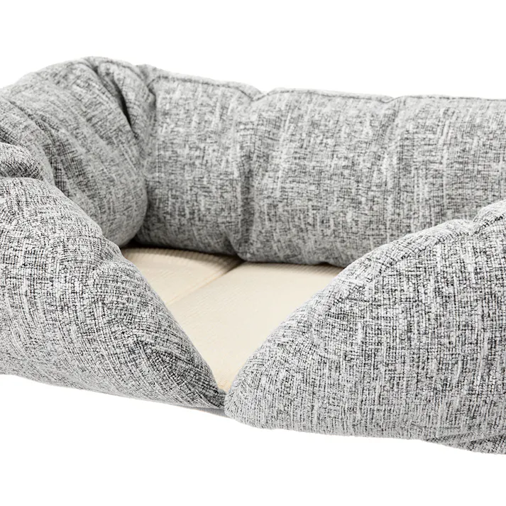 縁付きスクエアマット Sサイズ シュニールグレー