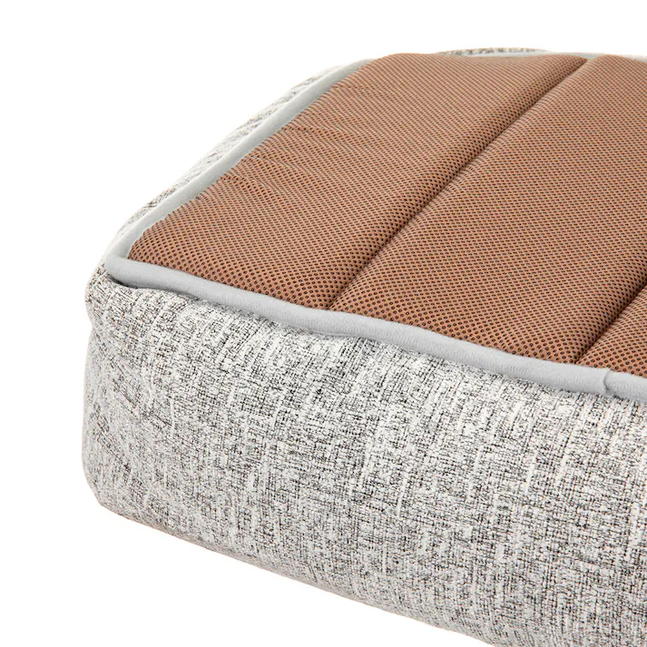 縁付きスクエアマット Sサイズ シュニールグレー