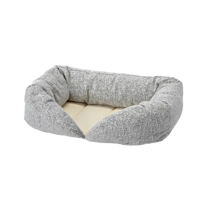 縁付きスクエアマット Sサイズ シュニールグレー