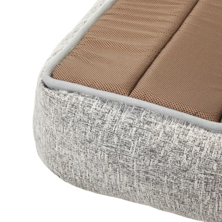 縁付きスクエアマット Mサイズ シュニールグレー