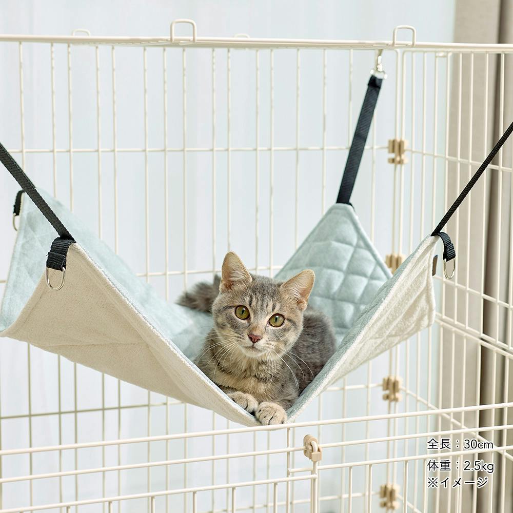 キャットトラピーズ　猫ハンモック 楽天市場】【簡易包装版】キャットタワー キャットハウス おしゃれ