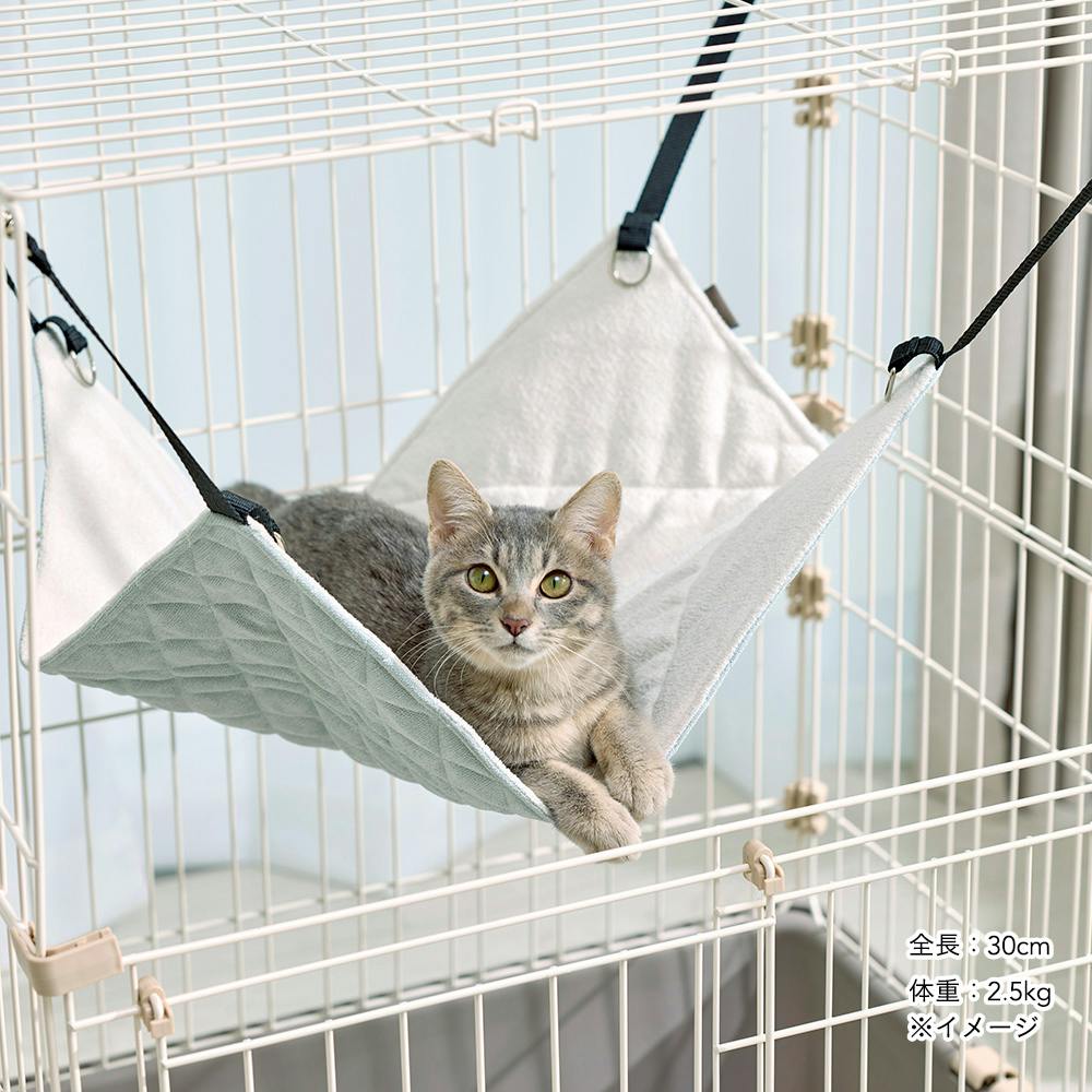 猫ハンモック Mサイズ シュニールミントグリーン | ペット用品（猫