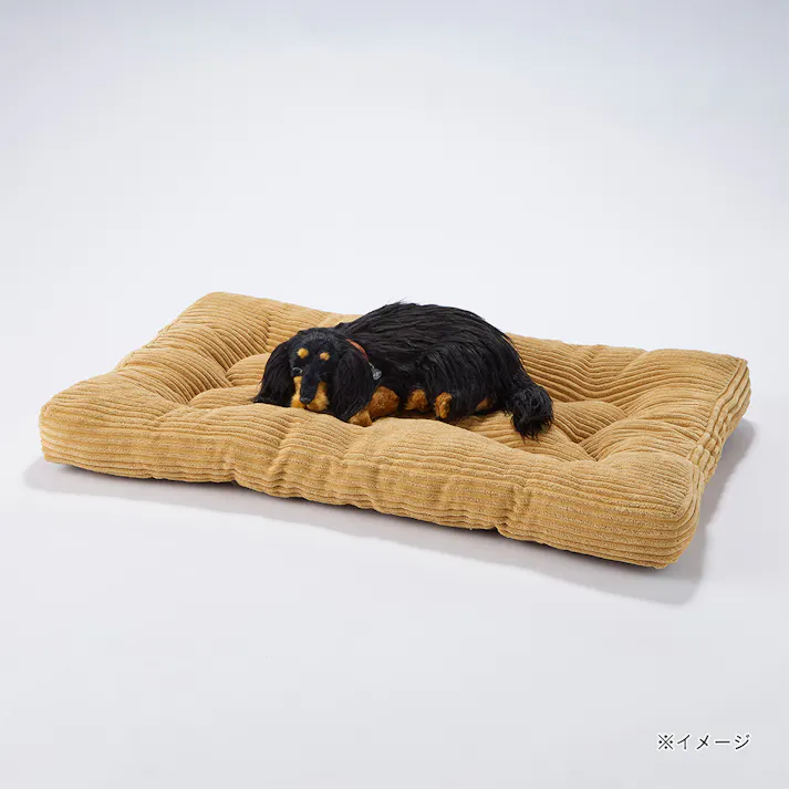 ジャンボクッション コーデュロイイエロー