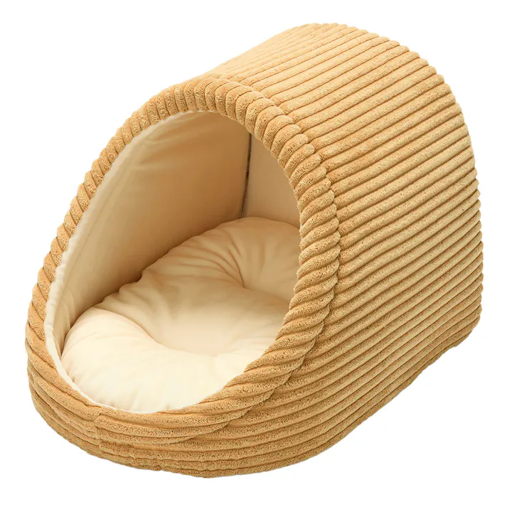 かまくらベッド Sサイズ コーデュロイイエロー