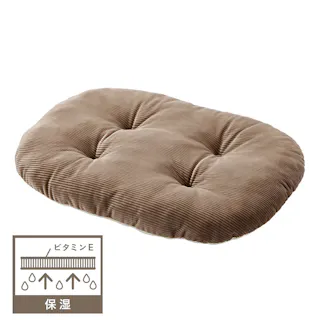 肌にやさしいうるふわクッション LLサイズ ブラウン