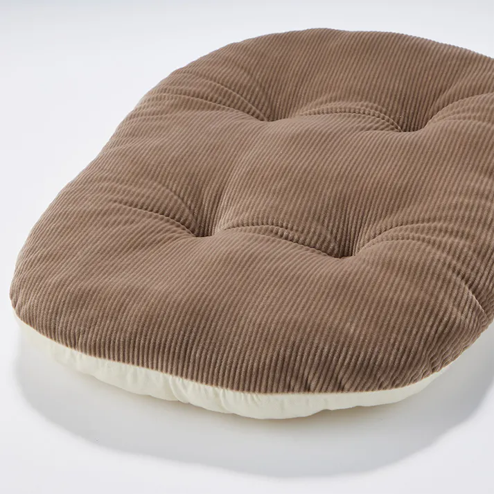 肌にやさしいうるふわクッション LLサイズ ブラウン