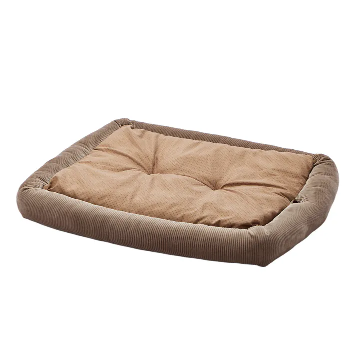 肌にやさしいうるふわクッションベッド Mサイズ ブラウン