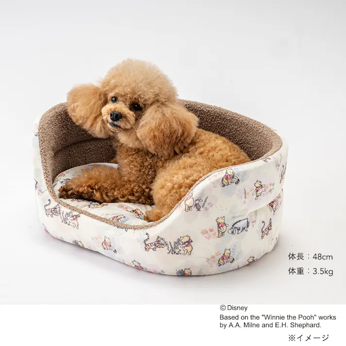 丸型ベッド Mサイズ くまのプーさん