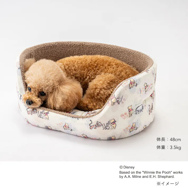 丸型ベッド Mサイズ くまのプーさん