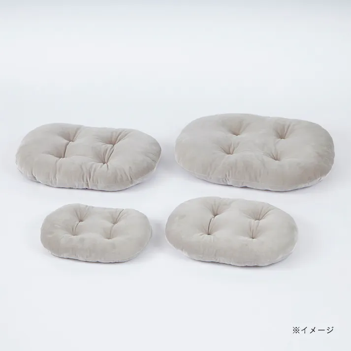 やわらかいクッション Lサイズ グレー