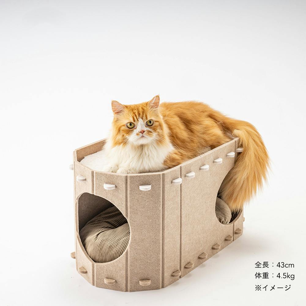 フェルトベッド 猫用ハウス | ペット用品（猫） 通販