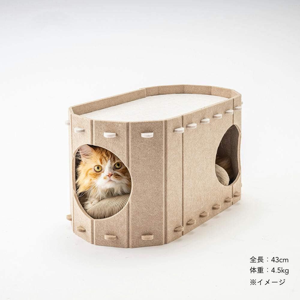 フェルトベッド 猫用ハウス | ペット用品（猫） 通販 | ホームセンター