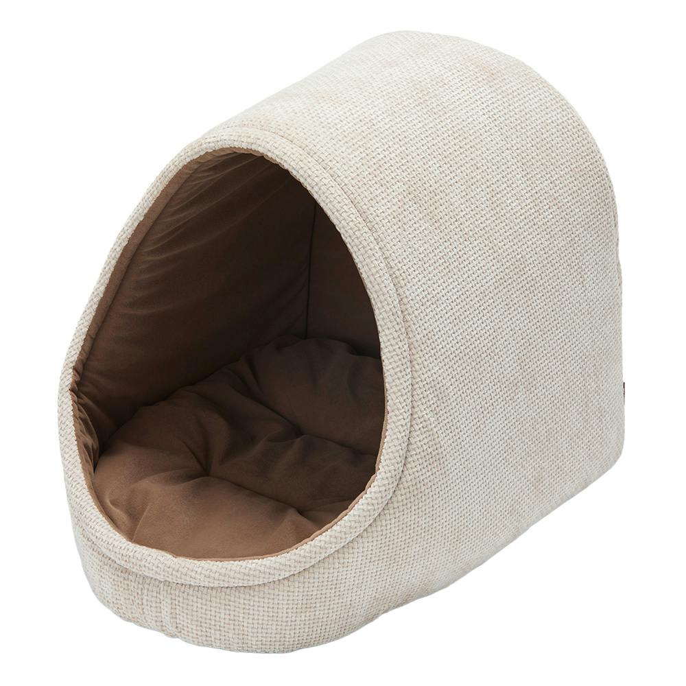 かまくらベッド シュニール ベージュ Lサイズ | ペットベッド・ペット かまくらベッド シュニール ベージュ Lサイズ | ペットベッド・ペット