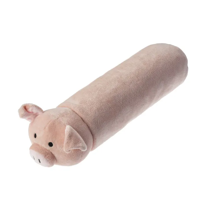 湯たんぽにもなるアニマルまくら ブタ