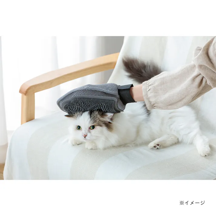 マッサージグローブ 犬猫用