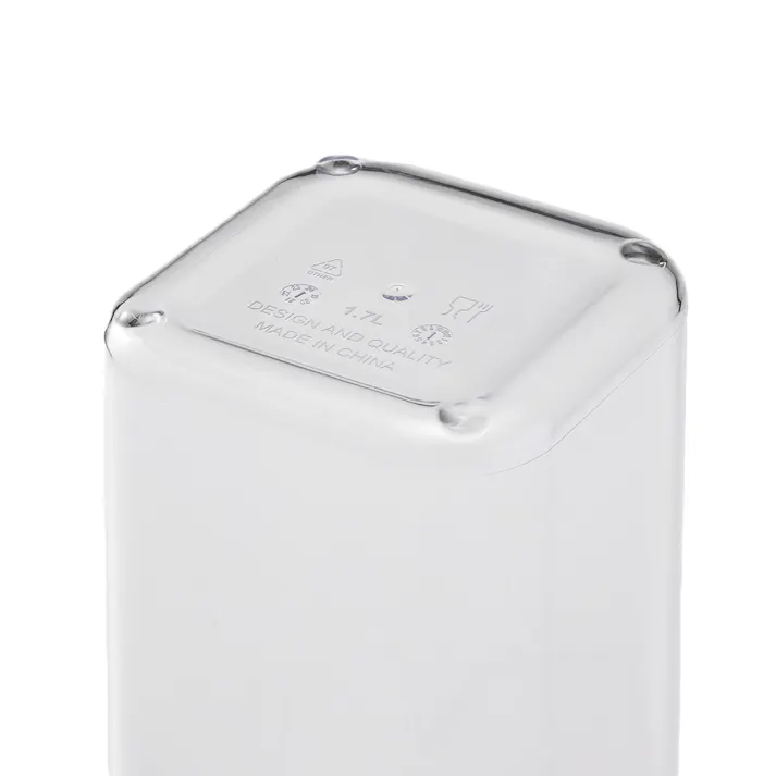 上から見える保存容器 正方形 1.7L