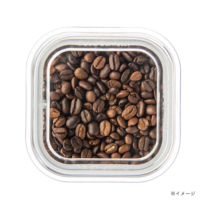 上から見える保存容器 正方形 1.7L