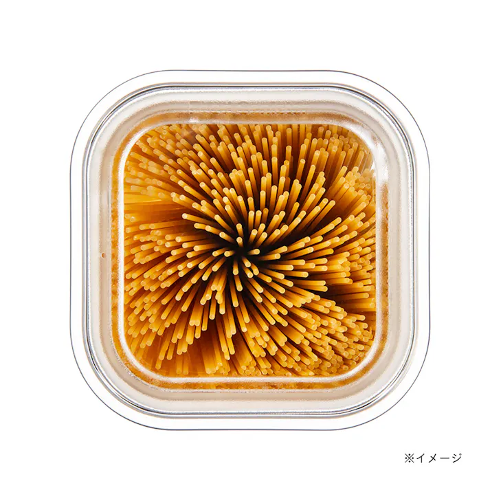 上から見える保存容器 正方形 2.3L