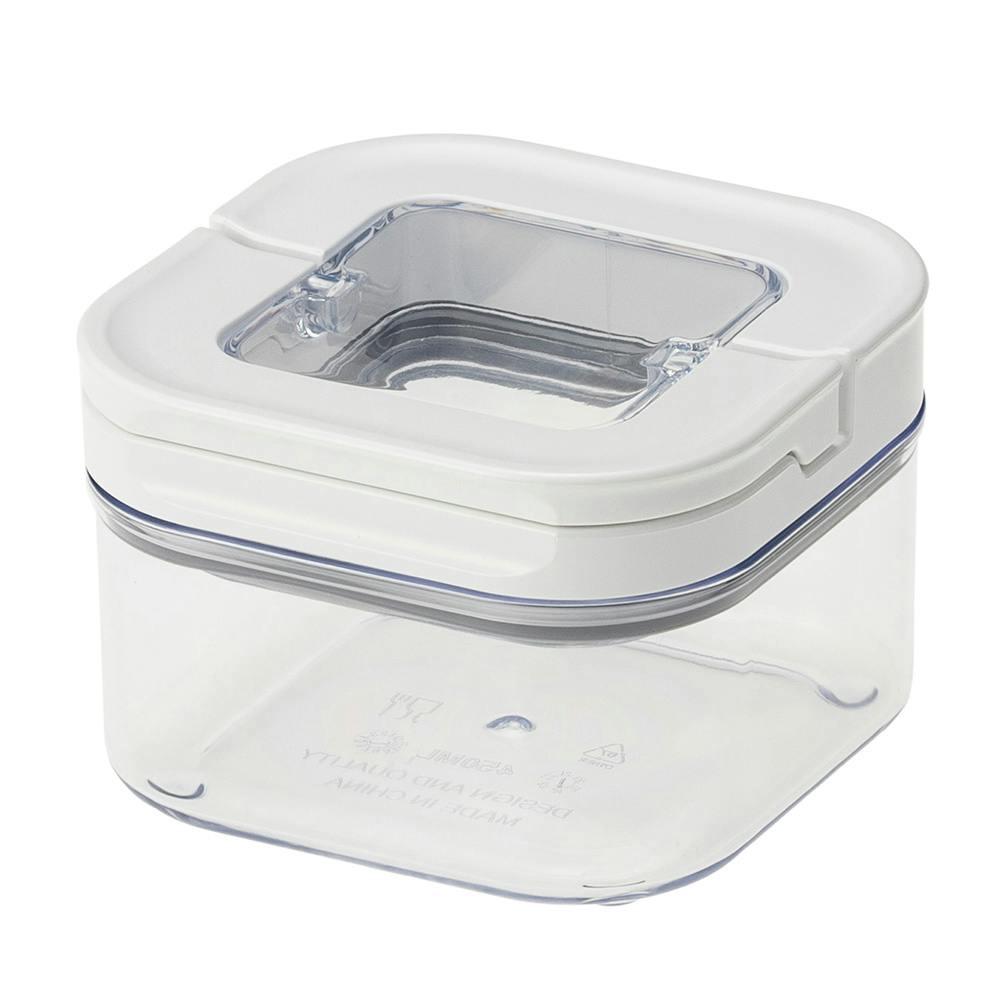 開閉しやすい保存容器 正方形 450ml