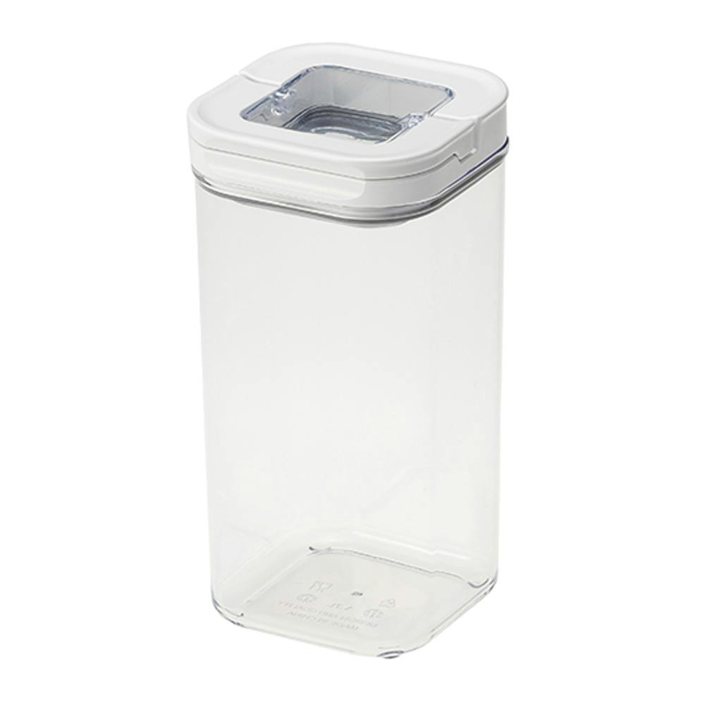 開閉しやすい保存容器 正方形 1.7L