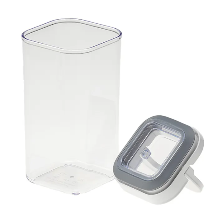 開閉しやすい保存容器 正方形 1.7L