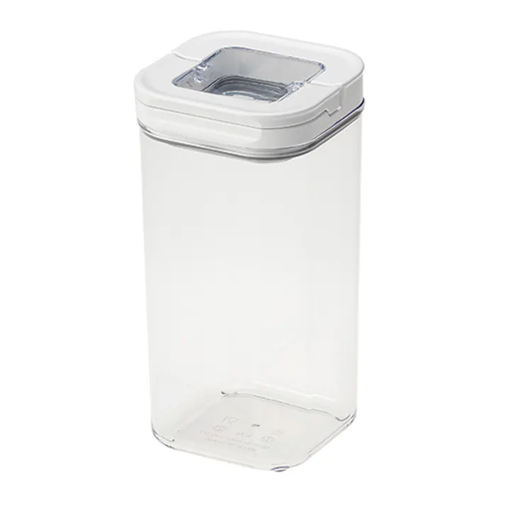 開閉しやすい保存容器 正方形 1.7L