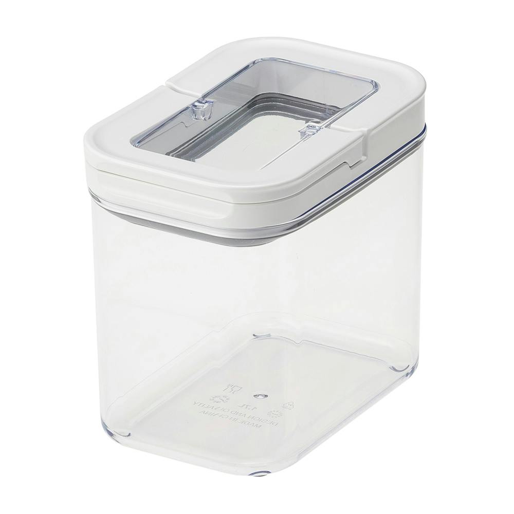 開閉しやすい保存容器 長方形 1.7L