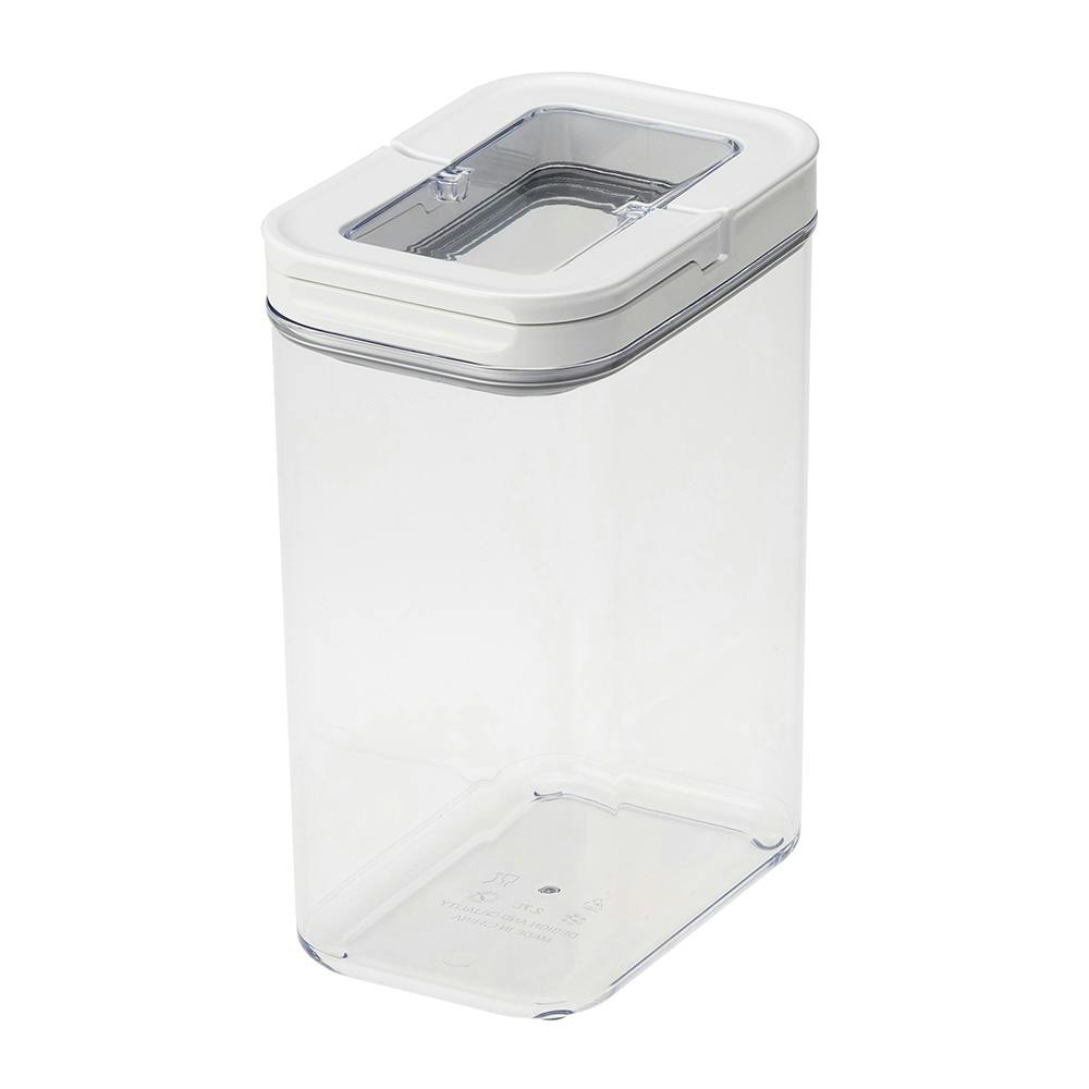 開閉しやすい保存容器 長方形 2.7L