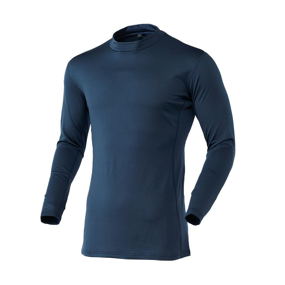 Hot fine HWストレッチワークシャツ ネイビー M 防寒具・防寒ウェア