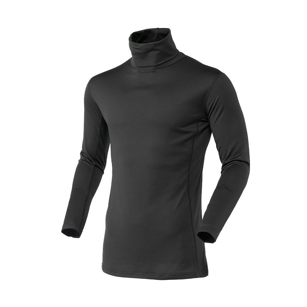 Hot fine HWストレッチワークシャツタートル ブラック M 防寒具・防寒ウェア