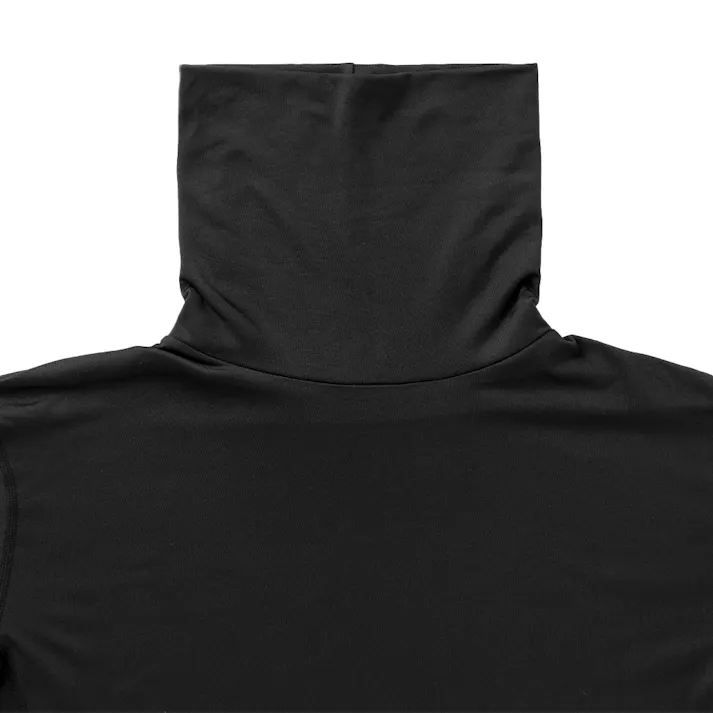 Hot fine HWストレッチワークシャツタートル ブラック M