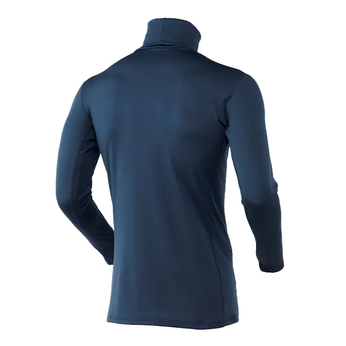 Hot fine HWストレッチワークシャツタートル ネイビー M