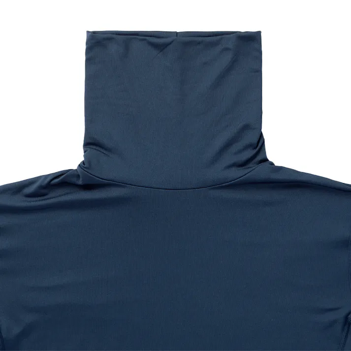 Hot fine HWストレッチワークシャツタートル ネイビー M