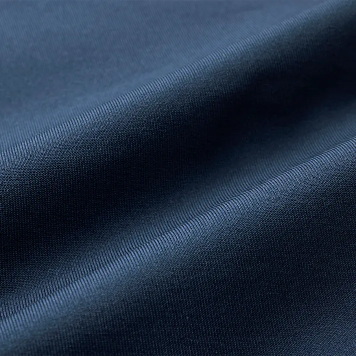 Hot fine HWストレッチワークシャツタートル ネイビー M